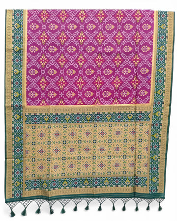 GHICHA SILK PATOLA SAREE