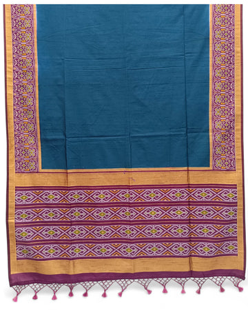 GHICHA SILK PATOLA SAREE