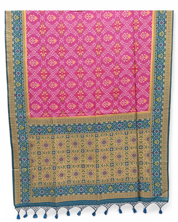 GHICHA SILK PATOLA SAREE