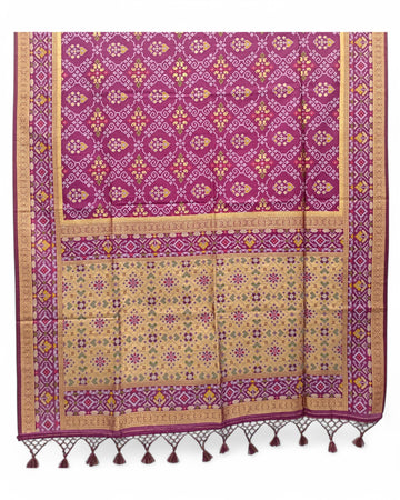GHICHA SILK PATOLA SAREE