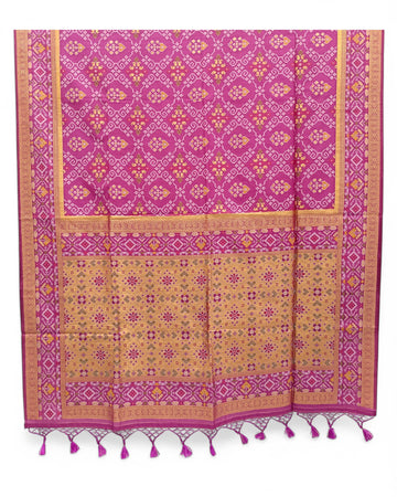 GHICHA SILK PATOLA SAREE