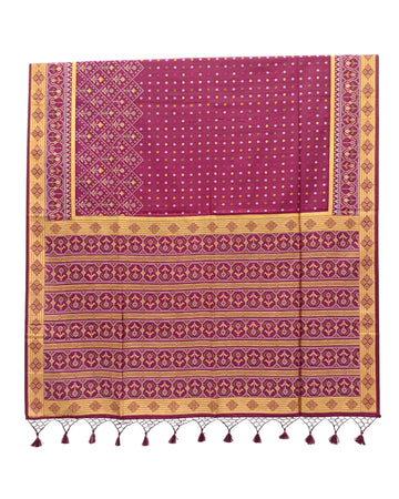 GHICHA SILK PATOLA SAREE