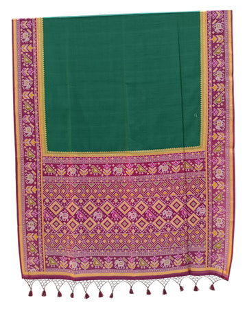 GHICHA SILK PATOLA SAREE