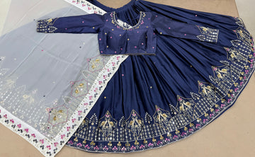 NAVY BLUE CHANIYA CHOLI