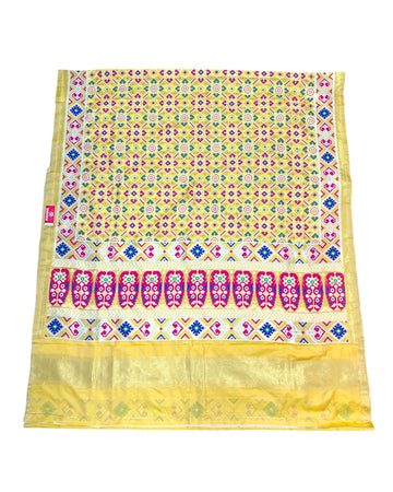 YELLOW PATOLA SAREE