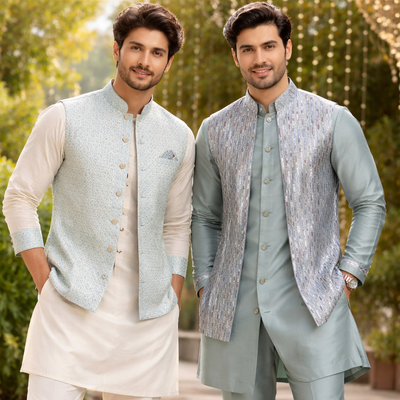 Men's Koti-Kurta set
