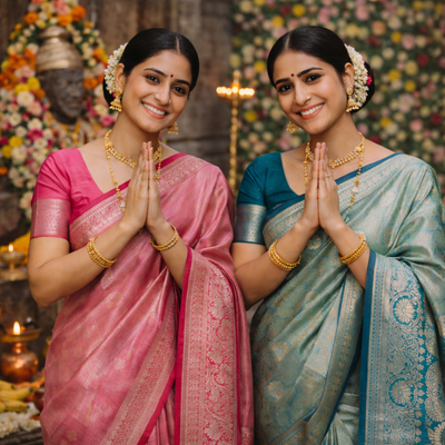 Dharmavaram Silk Saree