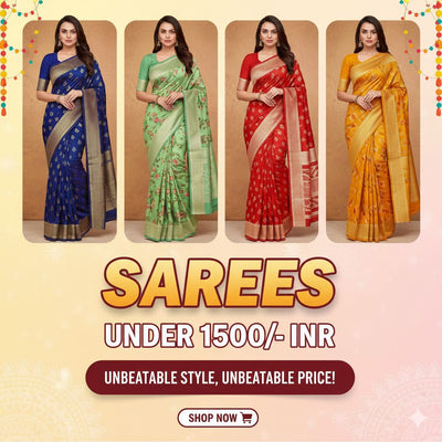 Saree Under 1500 INR