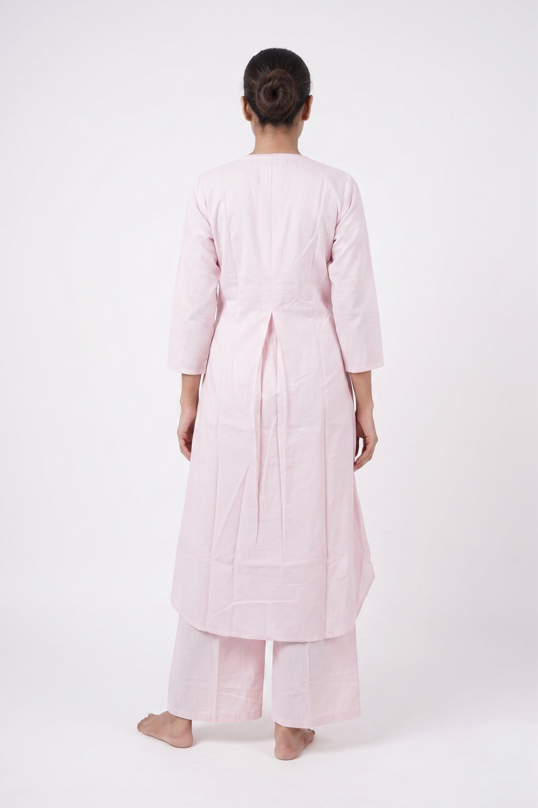 Blush Breeze Minimal Indo-Western Co-Ord Set