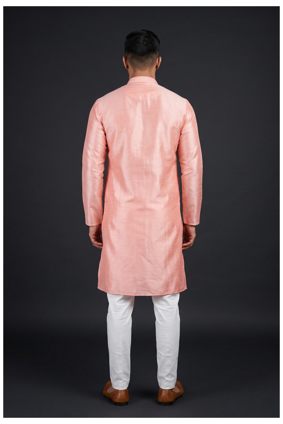 Pink Embroidered Kurta Set