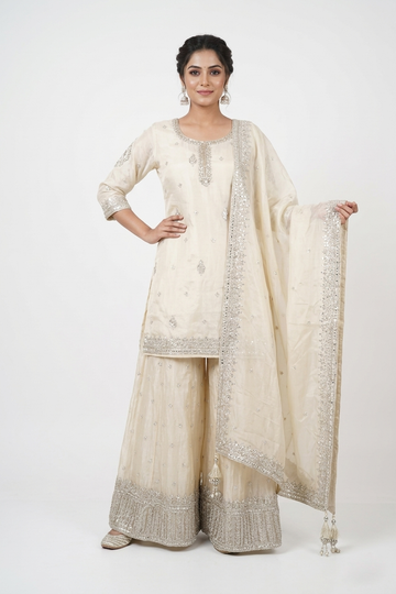 Ivory Kurta Set
