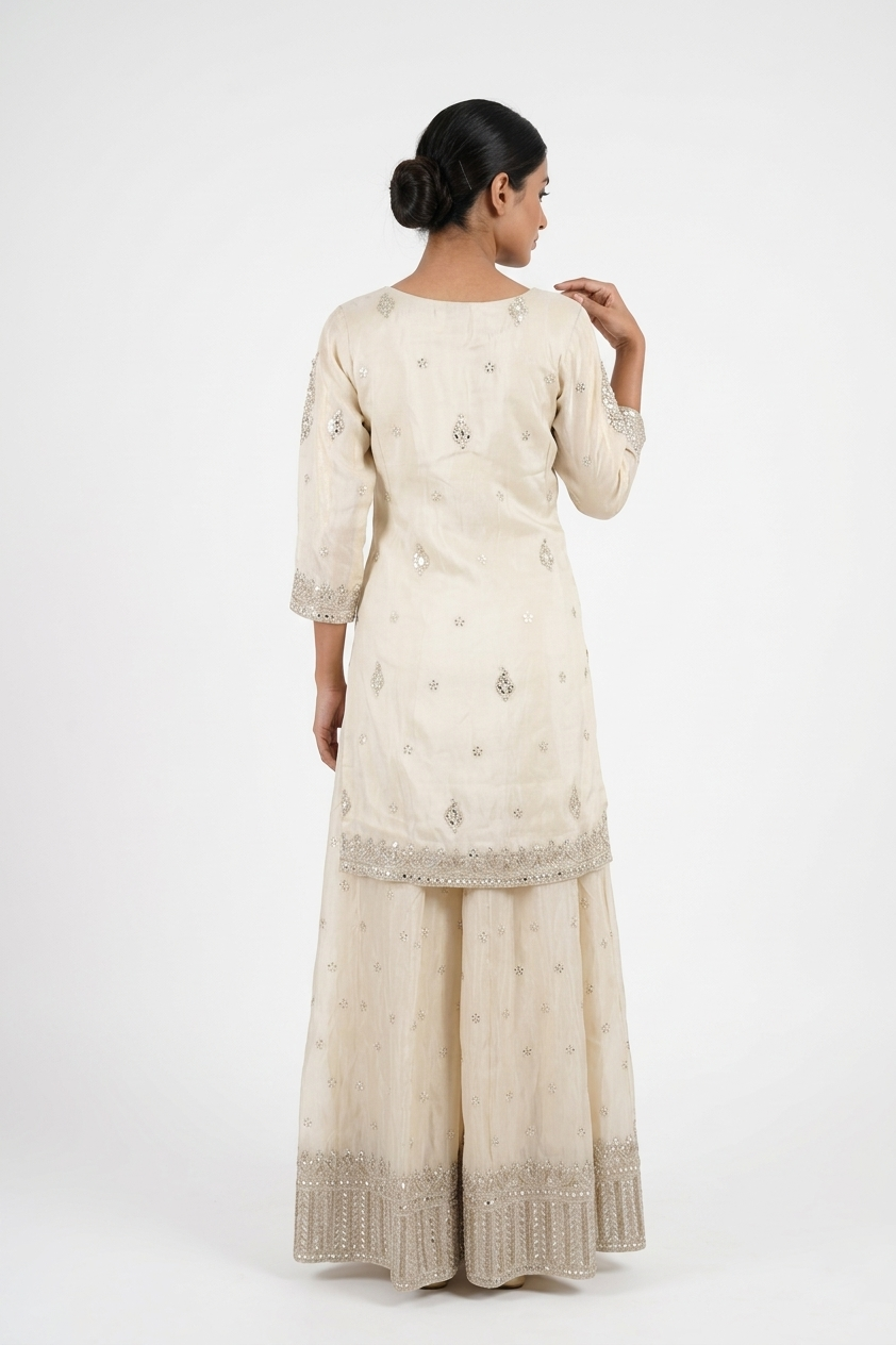 Ivory Kurta Set