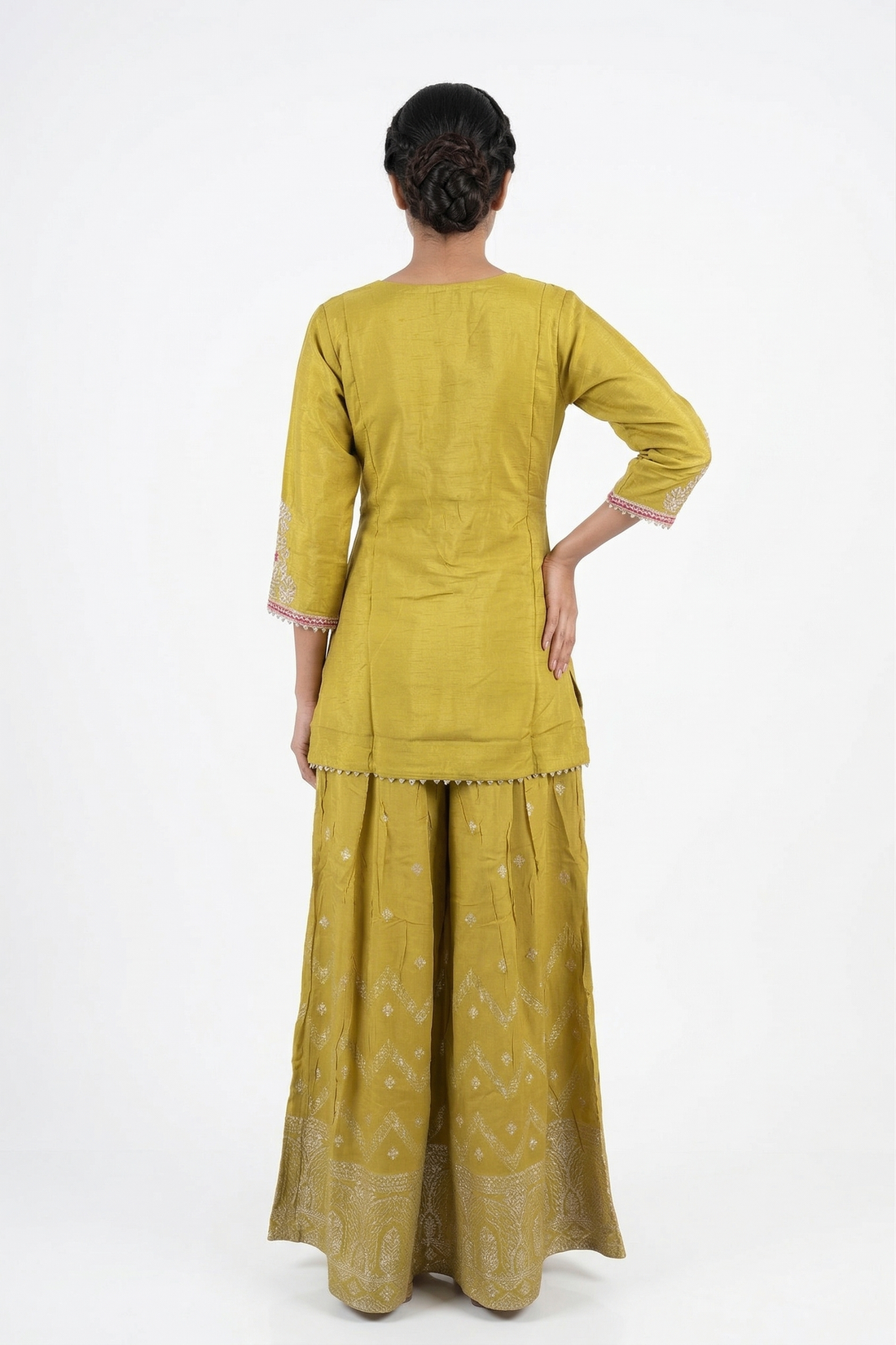YELLOW GOLD Kurta Palazzo Set