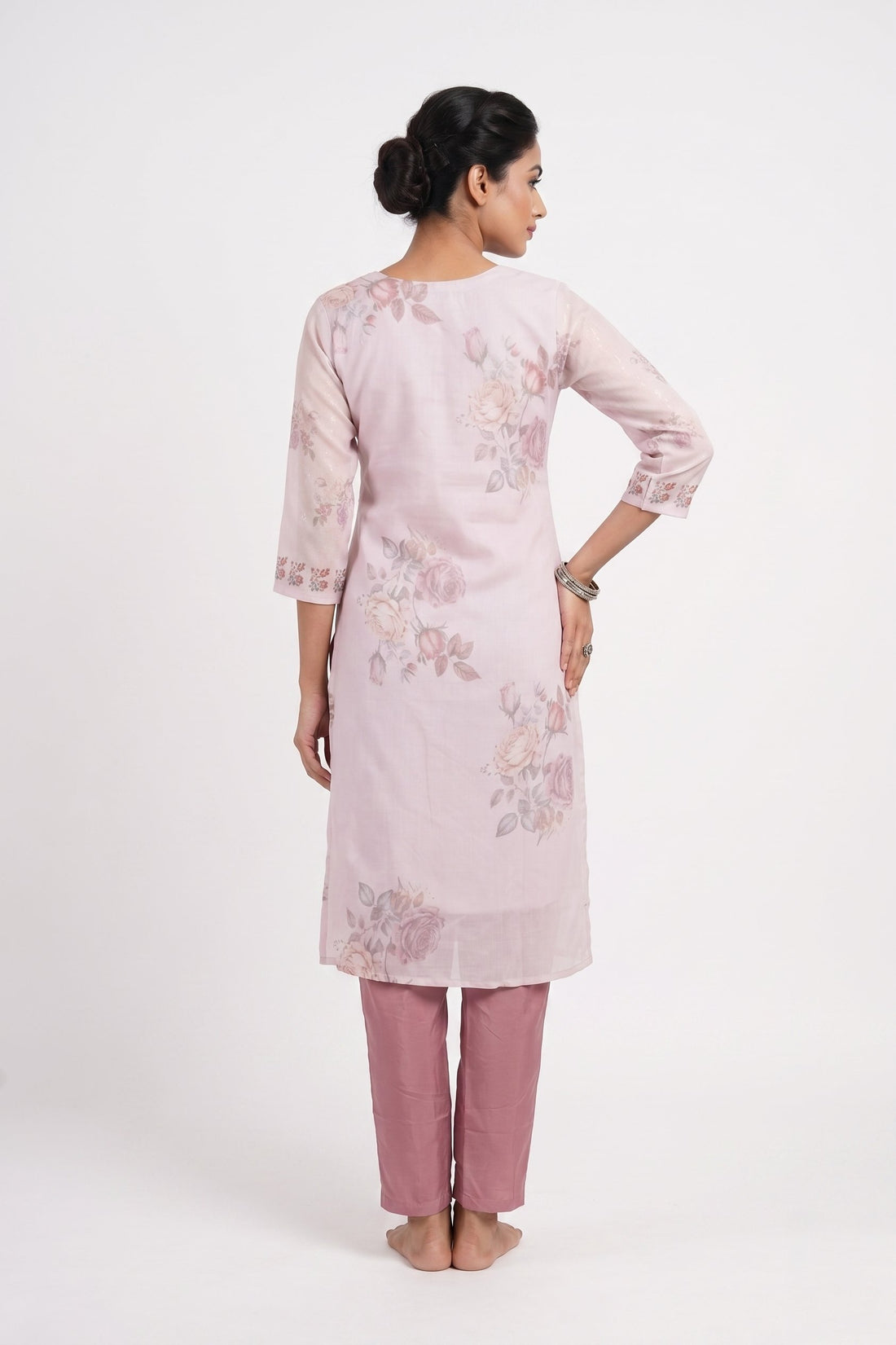 Sunshine Yellow Ethnic Kurta Pant Dupatta Set