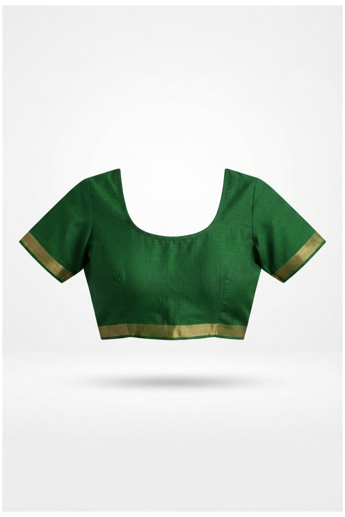 Bottle Green Banarasi Art Silk Wedding Saree