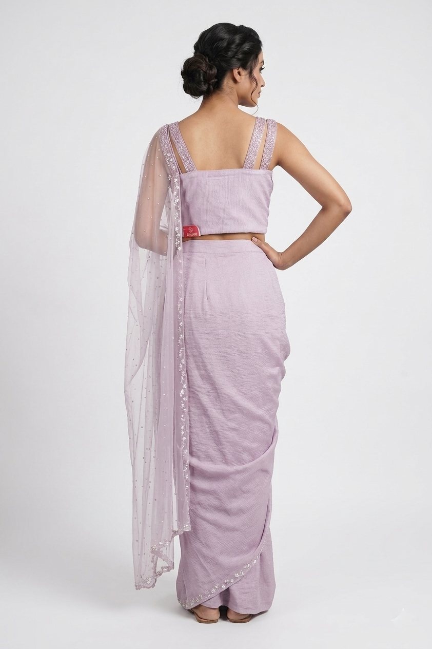 Lavender Indo-Western