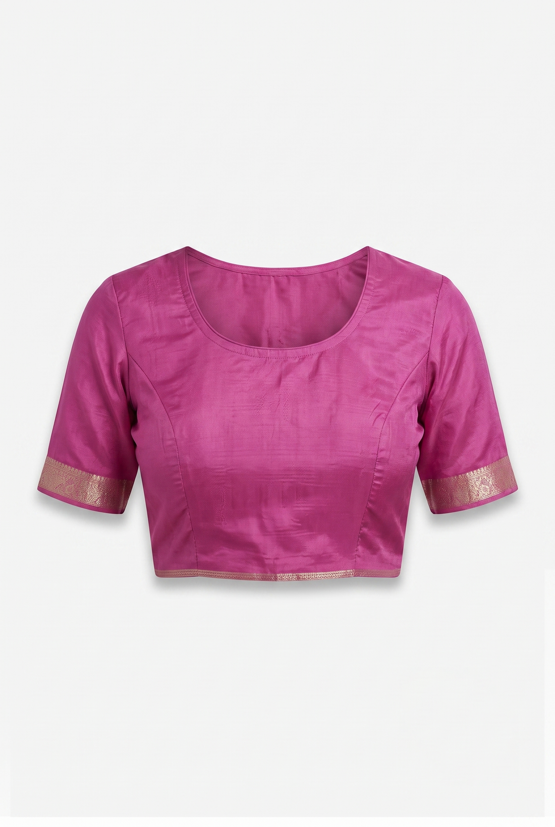Magenta Banarasi Art Silk Wedding & Party Wear