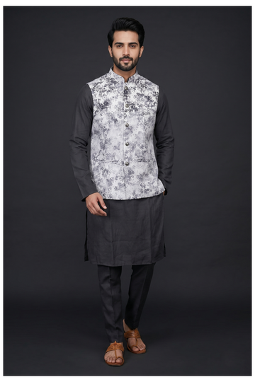 Men'S Kurta Set With Koti