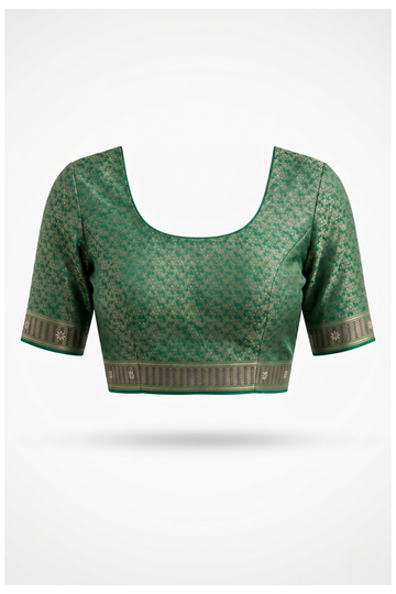 Teal South Silk Art Silk Wedding Wear