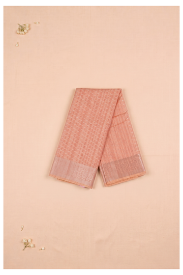 Coral Banarasi Art Silk Wedding Saree