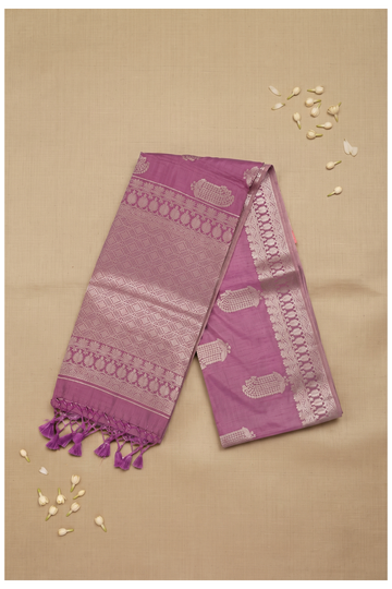 Magenta Banarasi Art Silk Wedding Saree