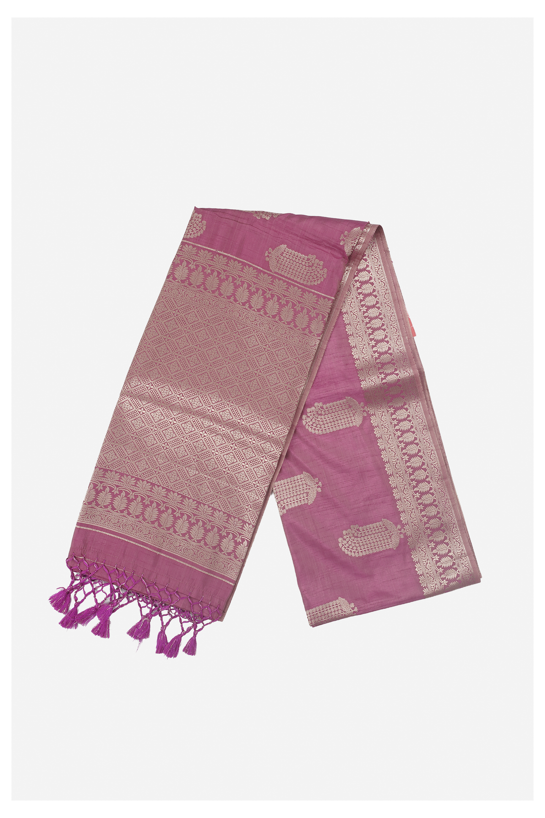 Magenta Banarasi Art Silk Wedding Saree