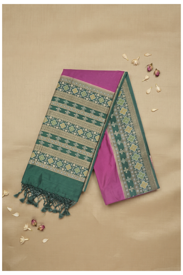 Magenta Banarasi Art Silk Wedding Saree
