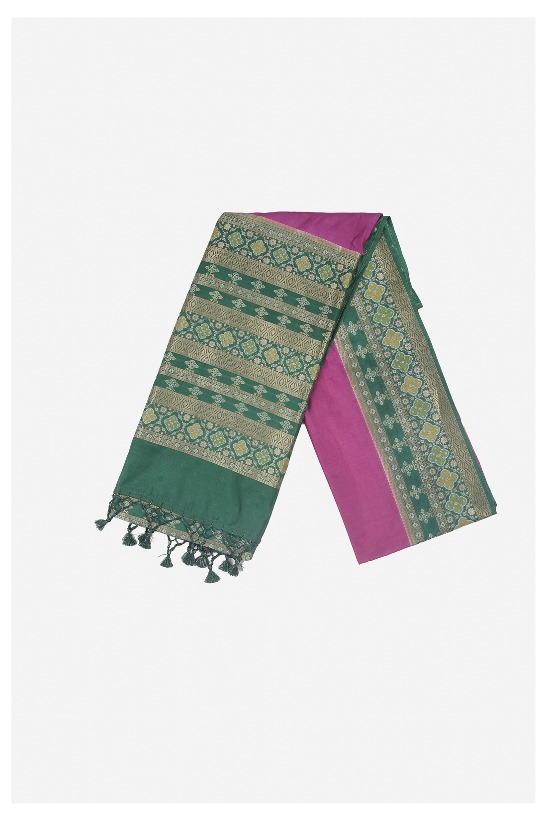 Magenta Banarasi Art Silk Wedding & Party Wear Saree