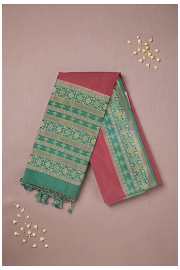 Maroon Banarasi Art Silk Wedding And Party Wear Saree