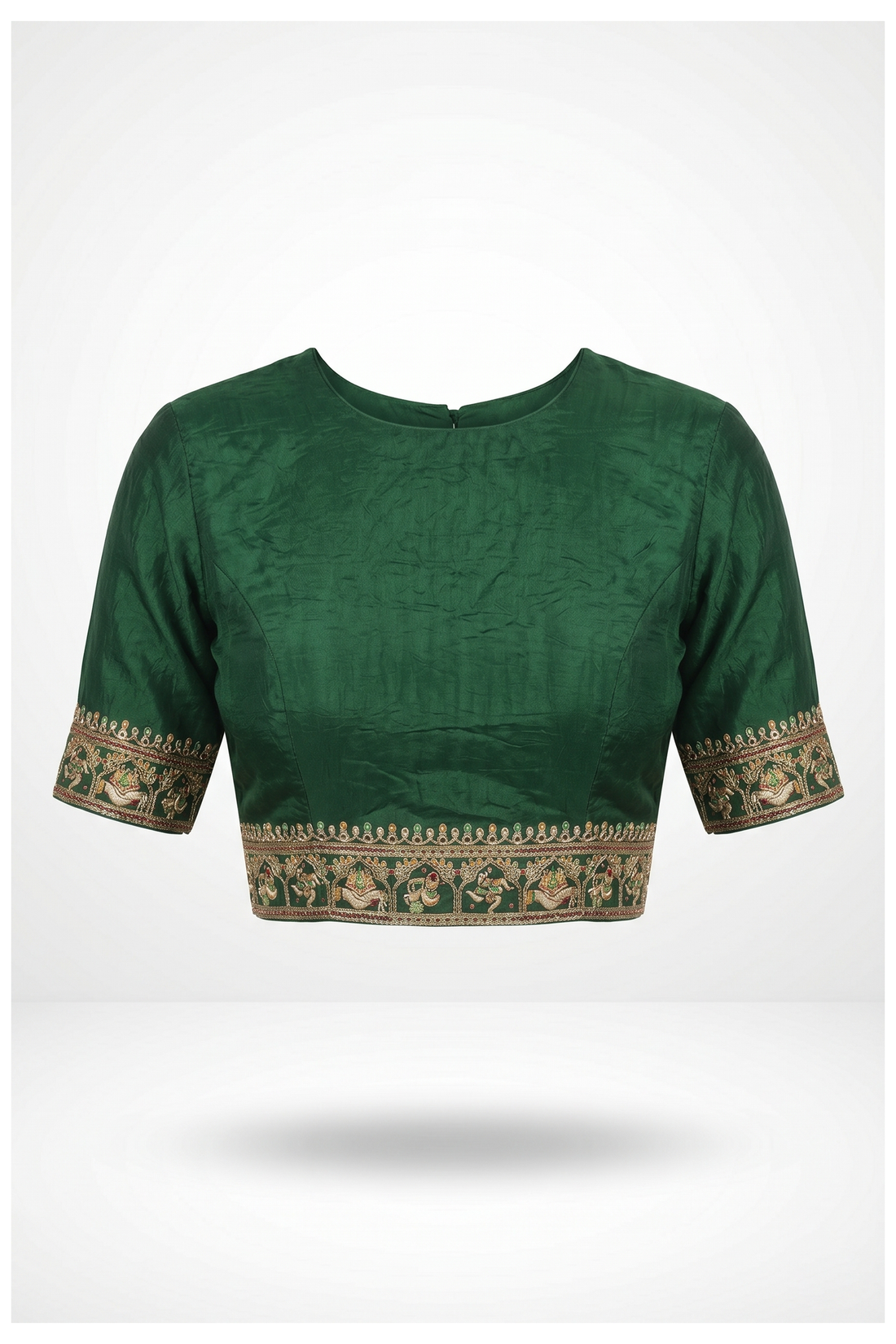 Maroon Gharchola Gajji Silk Wedding Party Wear