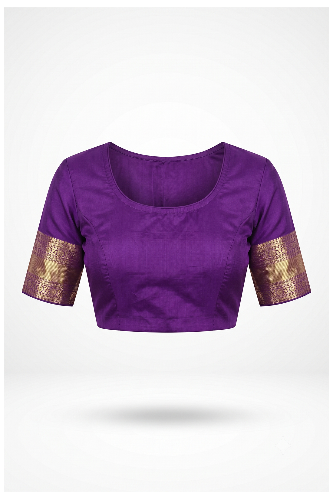 Purple Pure Silk South Silk Wedding & Party Wear Saree