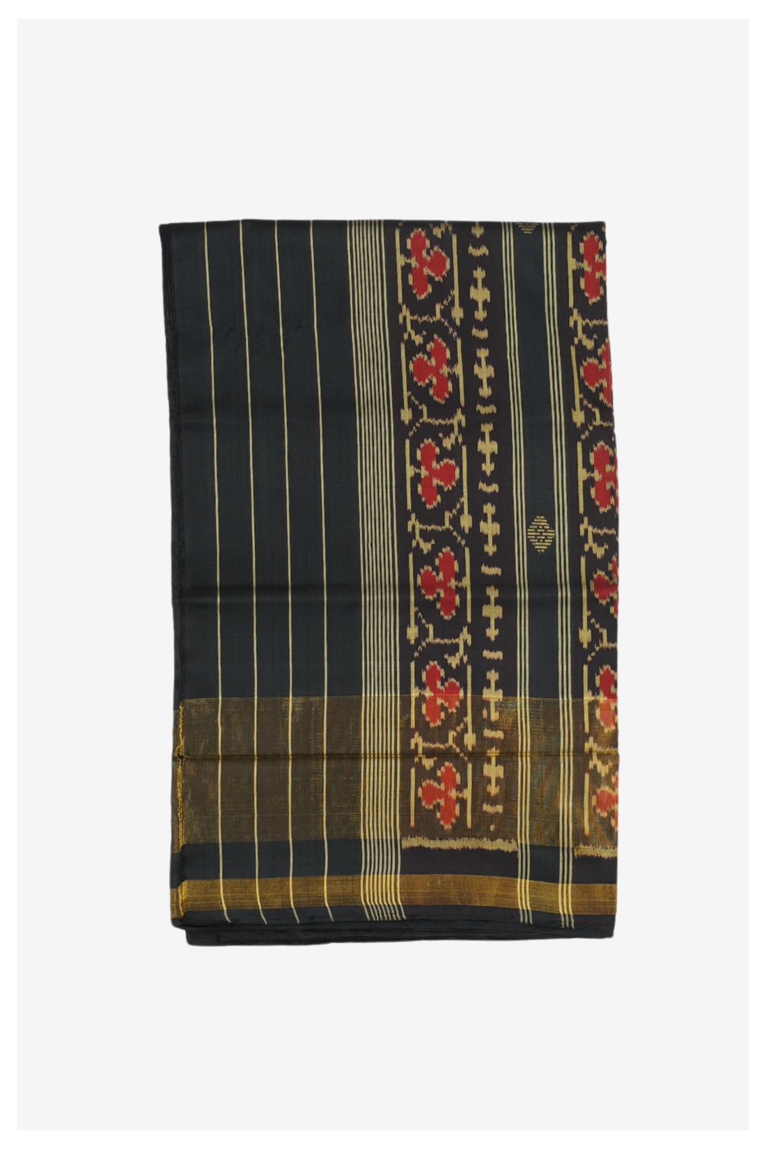 Black Patola Pure Silk Wedding & Party Wear Saree