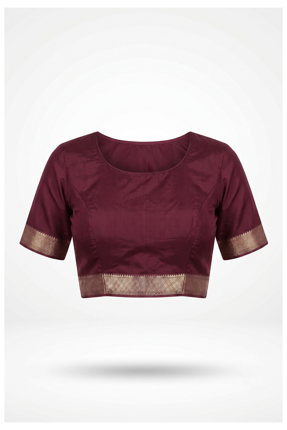 Mauve Banarasi Art Silk Saree For Wedding & Party Wear