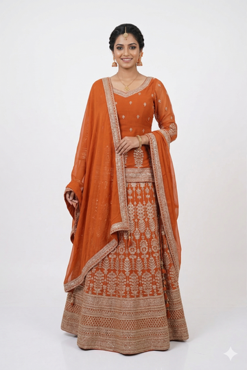 ORANGE Women’s Indo-Western