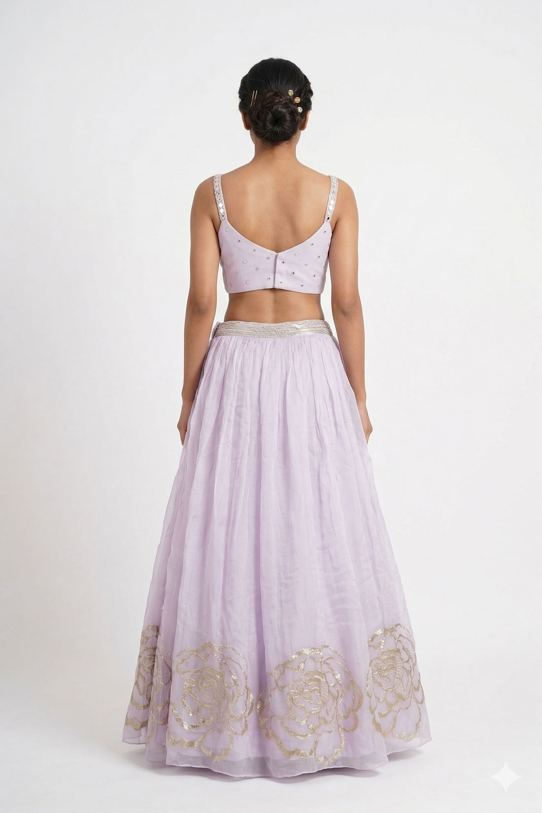 LIGHT LAVENDER   LEHENGA CHOLI