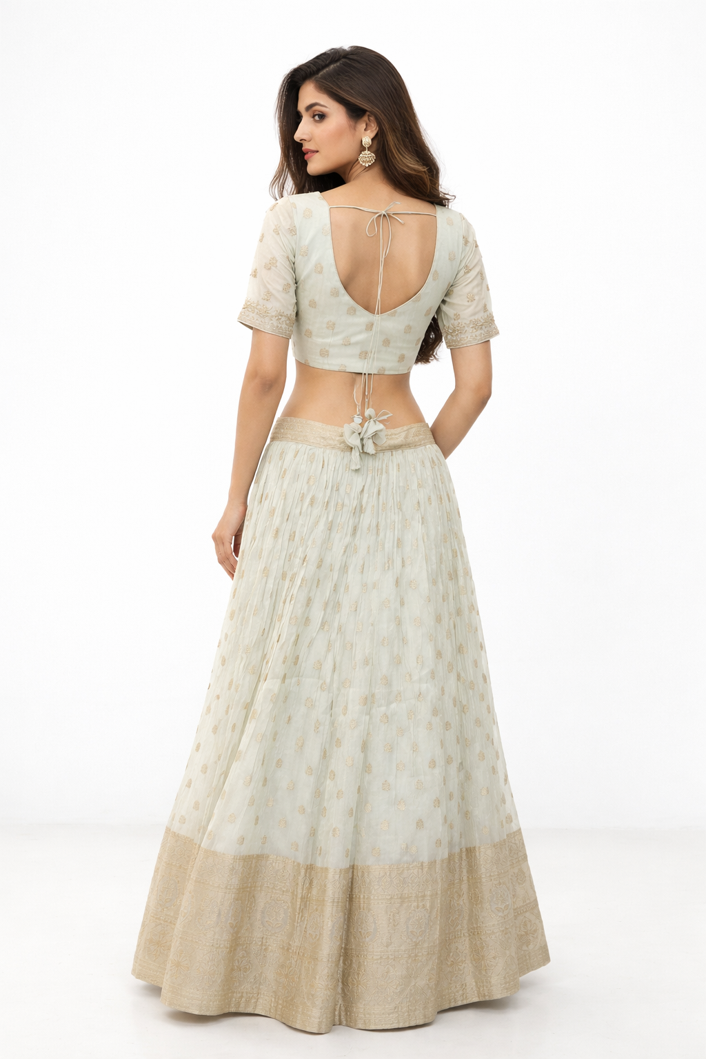 IVORY LEHENGA CHOLI
