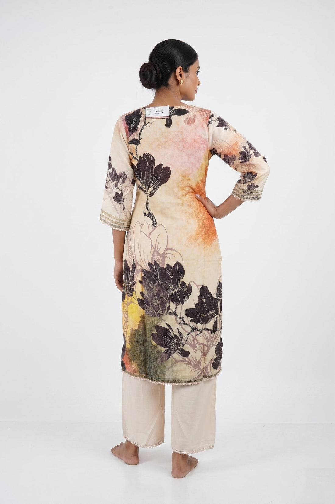 Vintage Bloom Printed Palazzo Set