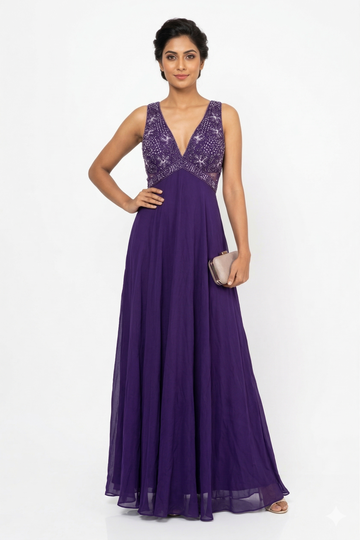 INDIGO Evening Gown