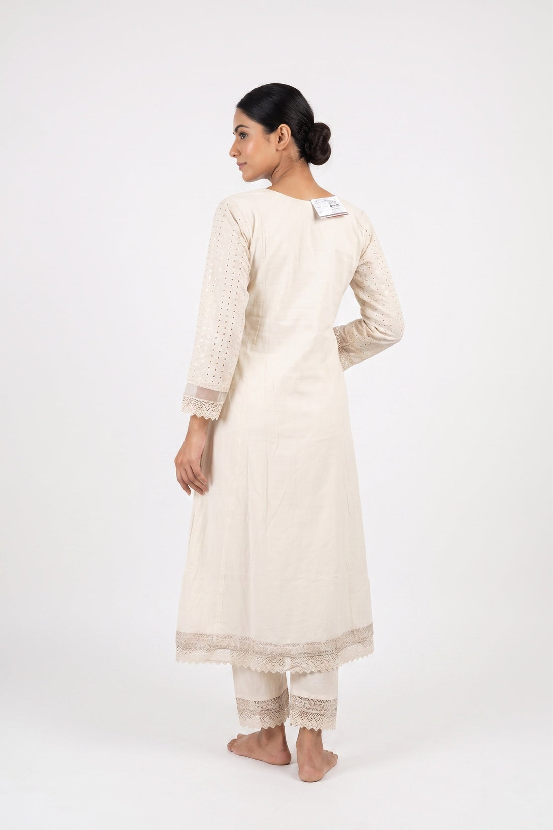 Ivory Bloom Designer Suit Set