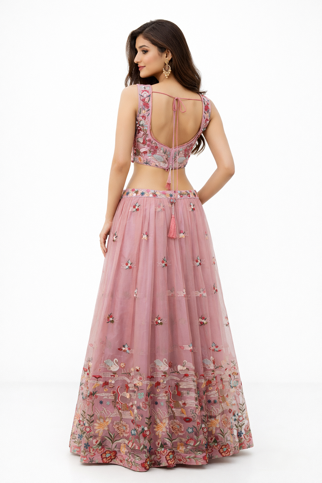 PINK LEHENGA CHOLI