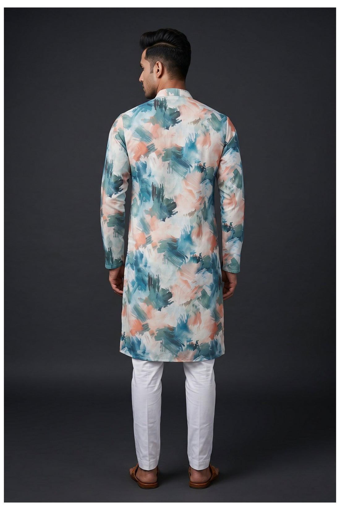 Abstract Printed Kurta