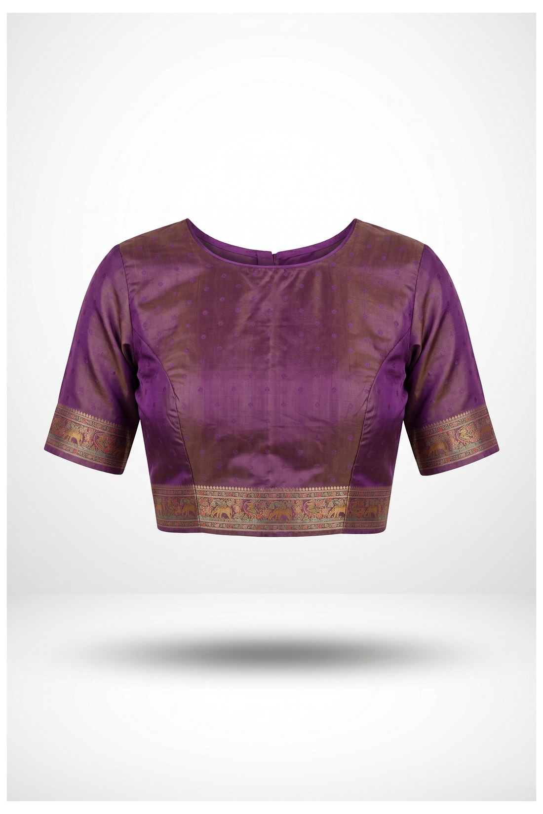 Lavender Pink Banarasi Art Silk Wedding Party Saree