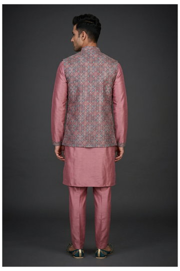Men'S Kurta Set With Koti