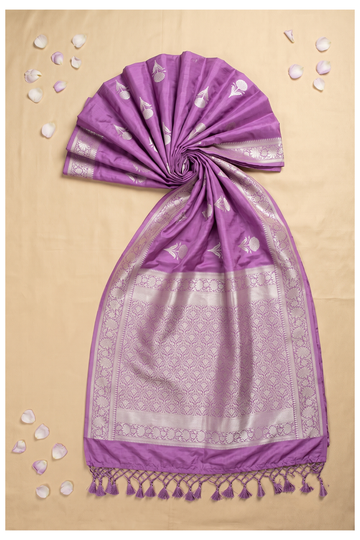 Magenta Banarasi Art Silk Wedding Saree