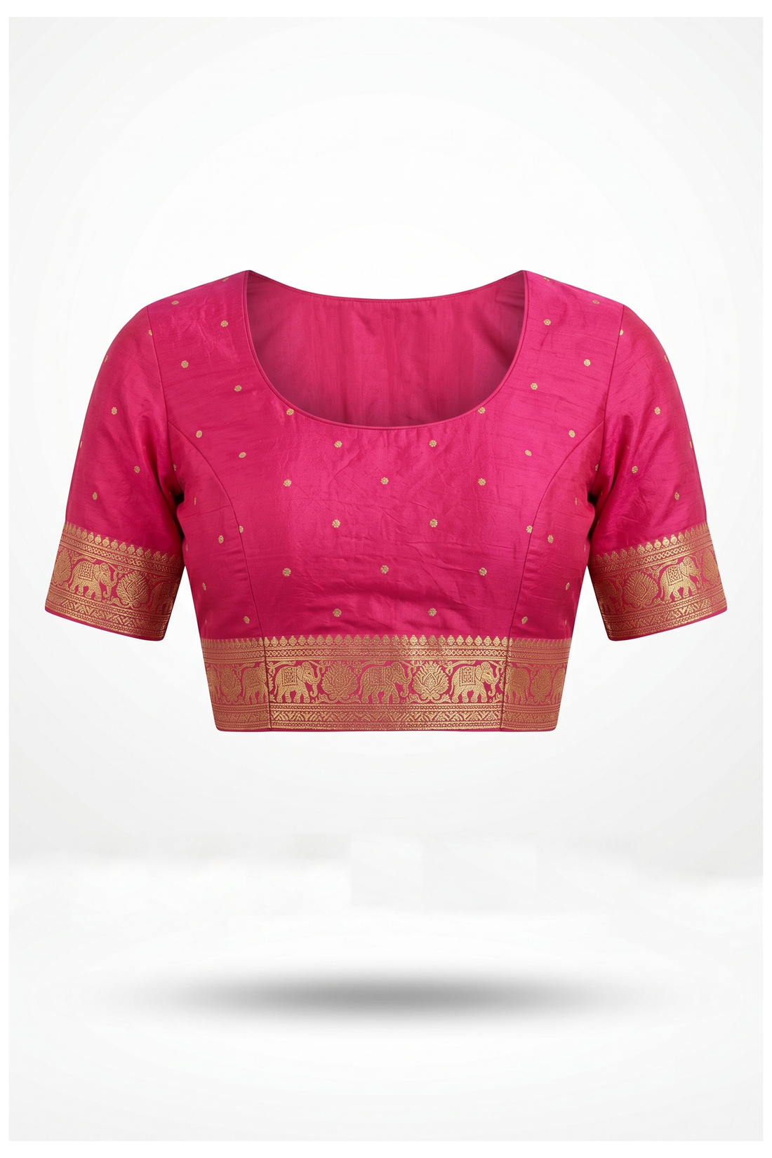 Wine Red Banarasi Pure Silk Wedding Saree