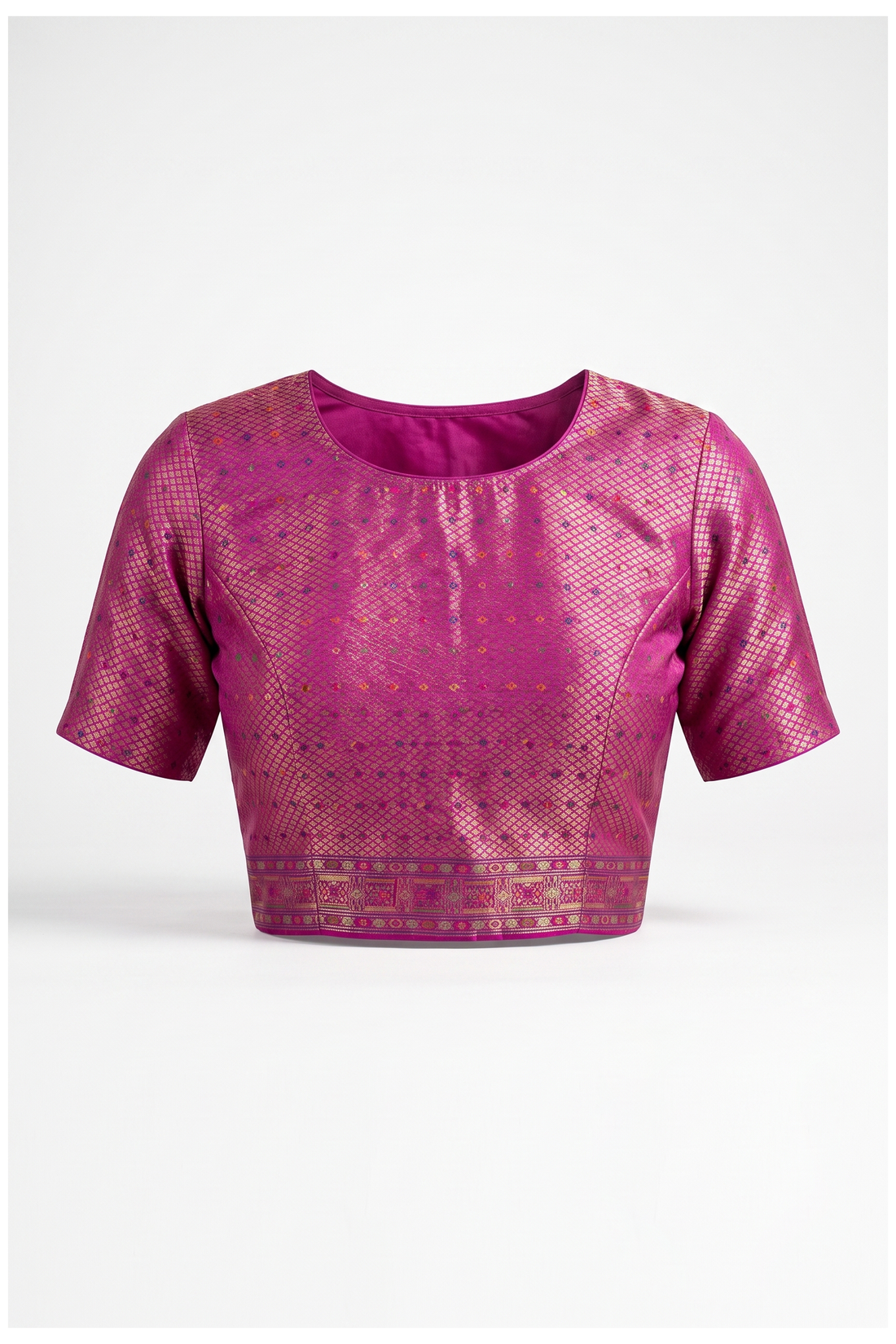 Mauve South Art Silk Wedding & Party Wear Saree