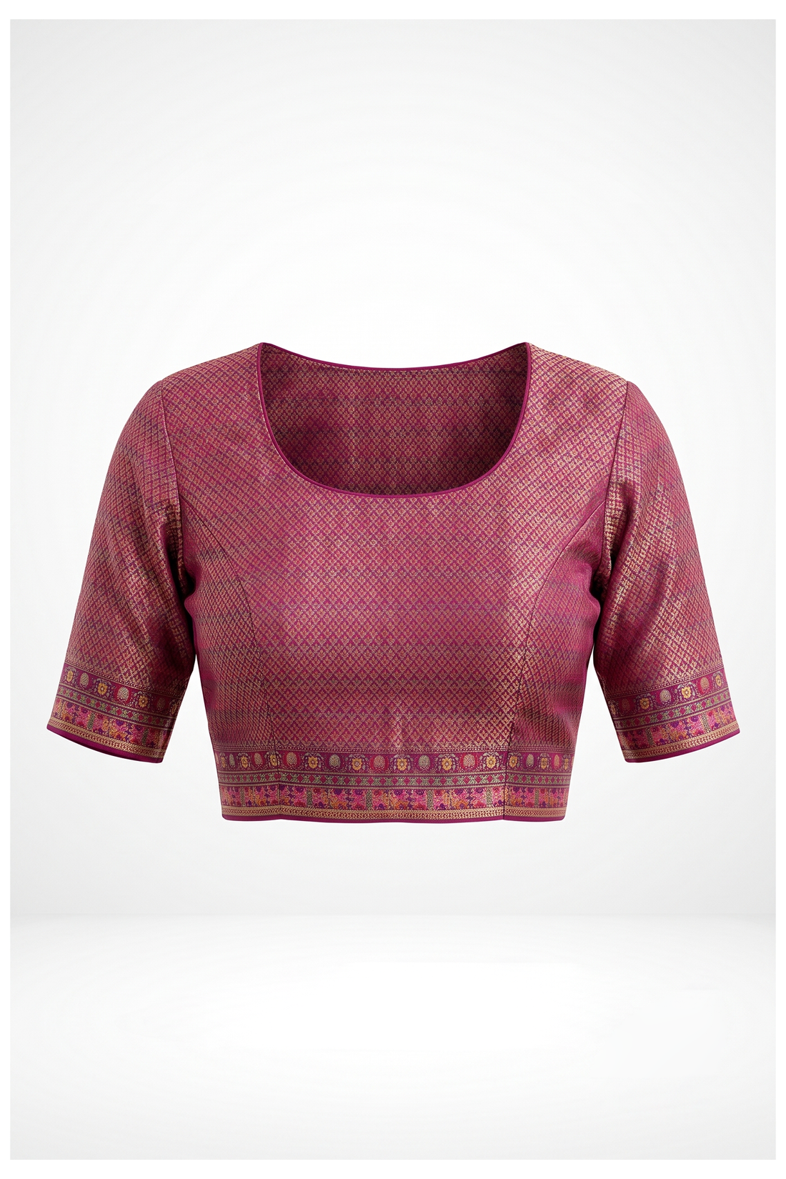 Pink South Silk Art Saree For Wedding & Party Wear