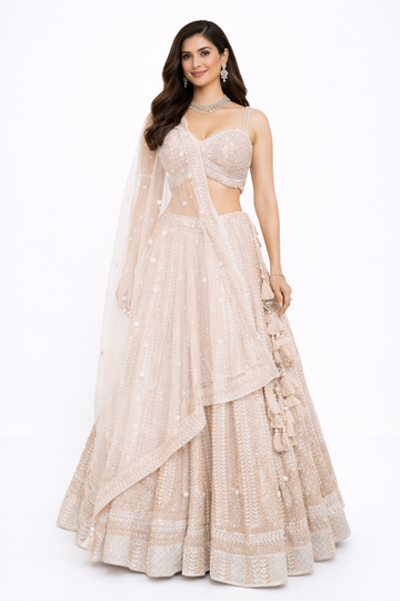 ALMOND LEHENGA CHOLI