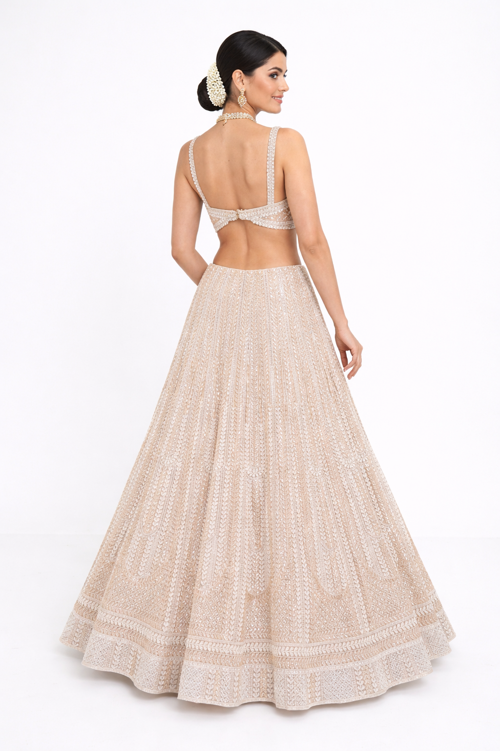 ALMOND LEHENGA CHOLI