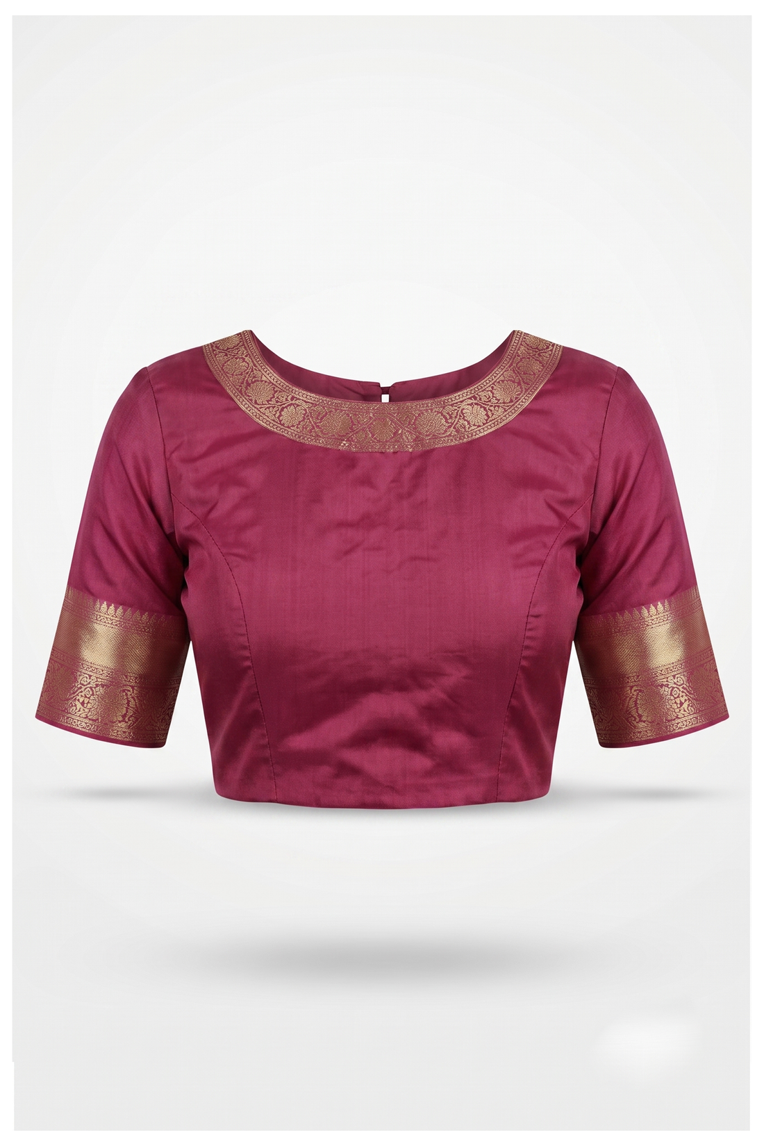 Magenta Pure Tissue Silk South Silk For Weddings